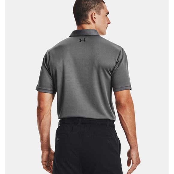 NWT Under Armour Men's UA Tech Polo in Graphite size 2XL - Picture 2 of 7